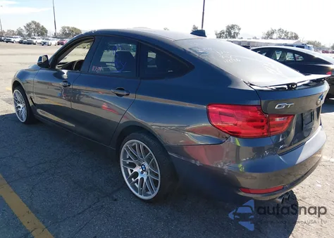2015 BMW 328I Gran Turismo xDrive из США, поврежденный, VIN WBA8Z5C55FD671613